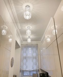 Дизайн потолка на кухне заказать установить