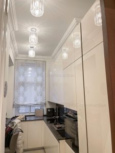 Освещение потолка кухни заказать Ницца