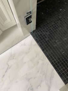 Стыковка мрамора и мозаики профессионально ницца