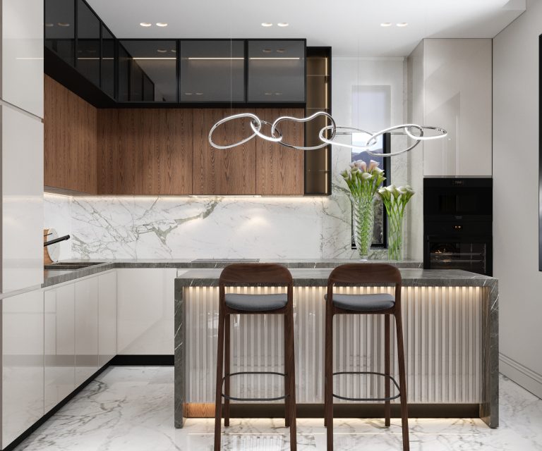 Cuisine Villa Maison Design d’intérieur Côte d’Azur 1