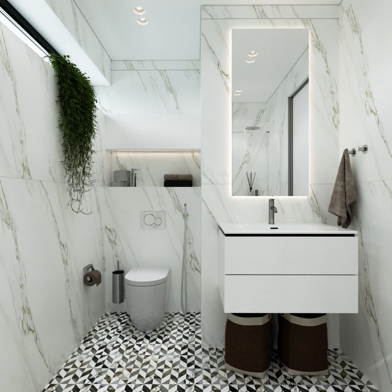 Salle de bain Villa Maison Design d’intérieur Côte d’Azur 2