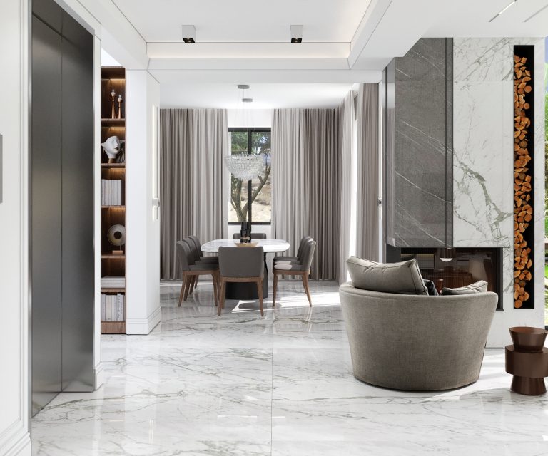 Salle de séjour Villa Maison Design d’intérieur Côte d’Azur 7